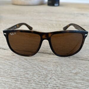 Ray Ban Flat Top Boyfriend polarized sunglasses